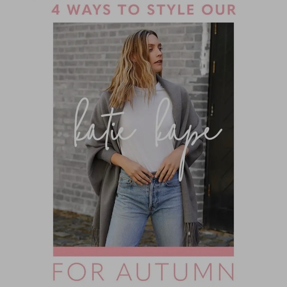 Katie Loxton Blouse/Cape from FabFitFun collection! - Picture 3 of 3